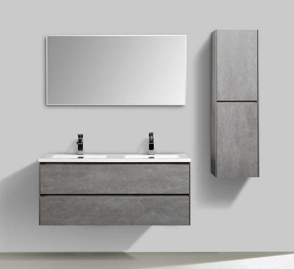 Enzo 1200 Cabinet- Double Drawer & Basin