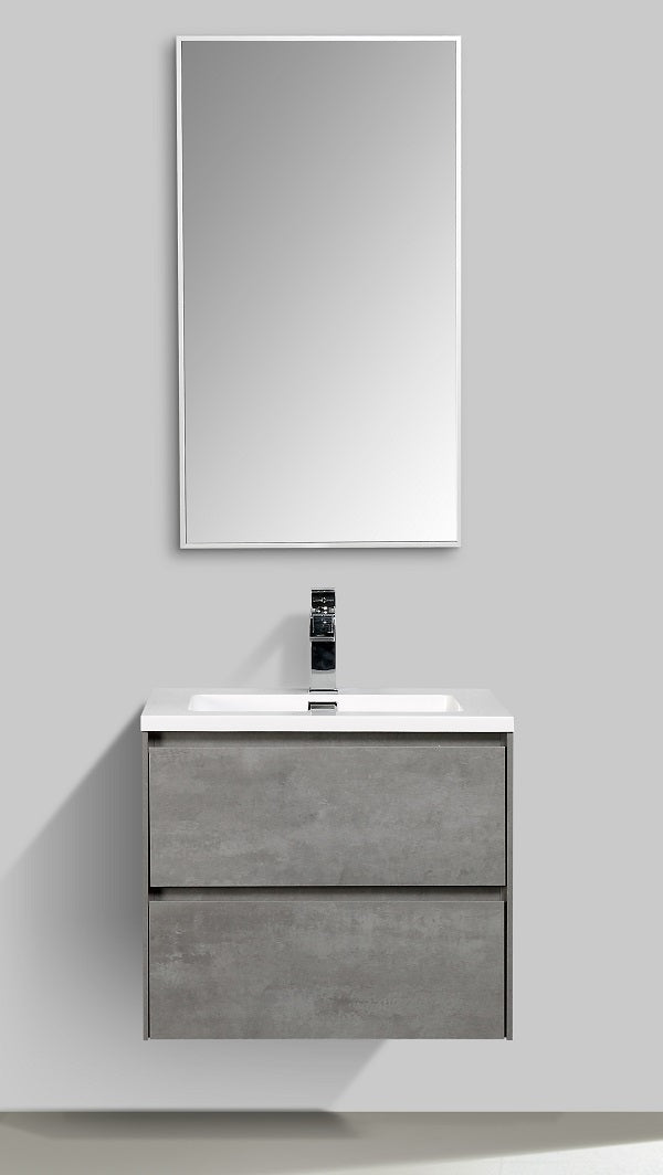 Enzo 600 Cabinet- Double Drawer & Basin