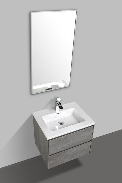 Enzo 600 Cabinet- Double Drawer & Basin