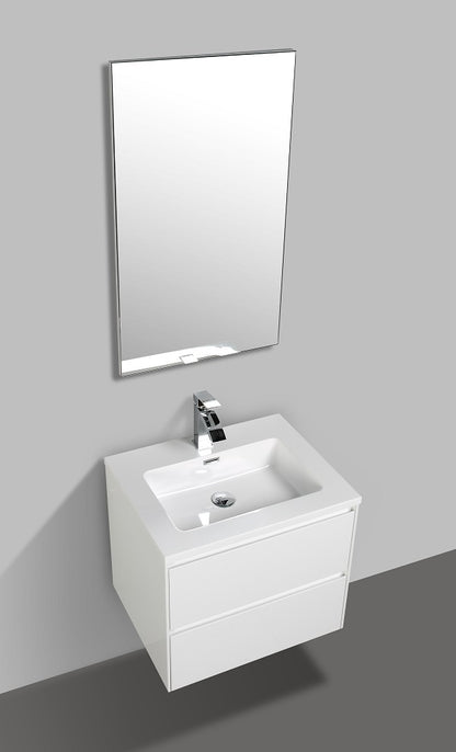 Enzo 600 Cabinet- Double Drawer & Basin