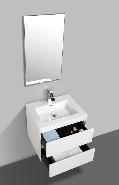 Enzo 600 Cabinet- Double Drawer & Basin