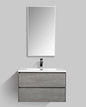Madrid 800mm- Double Drawer & Top & Basin