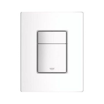 Grohe Skate Cosmopolitan Wall Plate Vertical 156x197mm White
