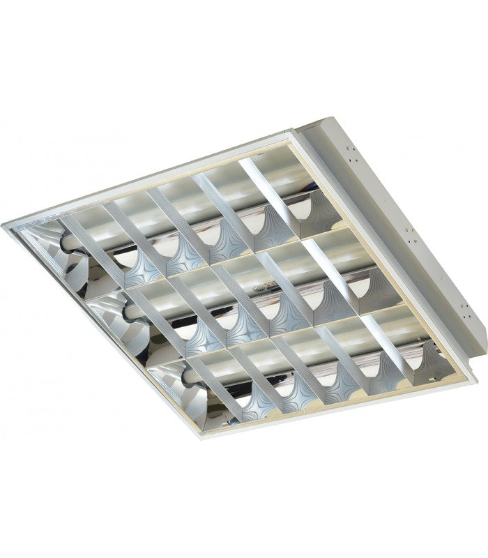 Radiant KR20 Fluorescent - Recessed 600 x 600 3x18W T8 LBR - Artisans Trade Depot