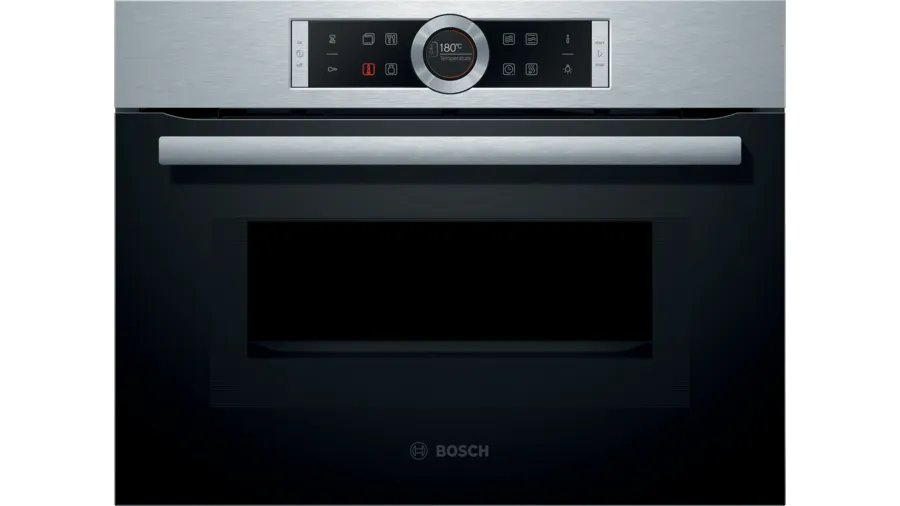 BOSCH Built-in Compact Microwave Oven with Grill - 600mm x 450mmm - Serie 8 - CMG633BS1