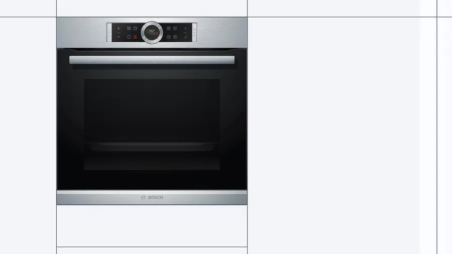 BOSCH 600 mm Built-In Eye-Level Oven - Serie 8 - HBG655S1