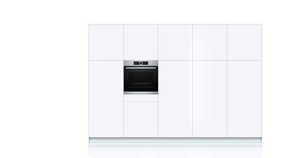 BOSCH 600 mm Built-In Eye-Level Oven - Serie 8 - HBG655S1
