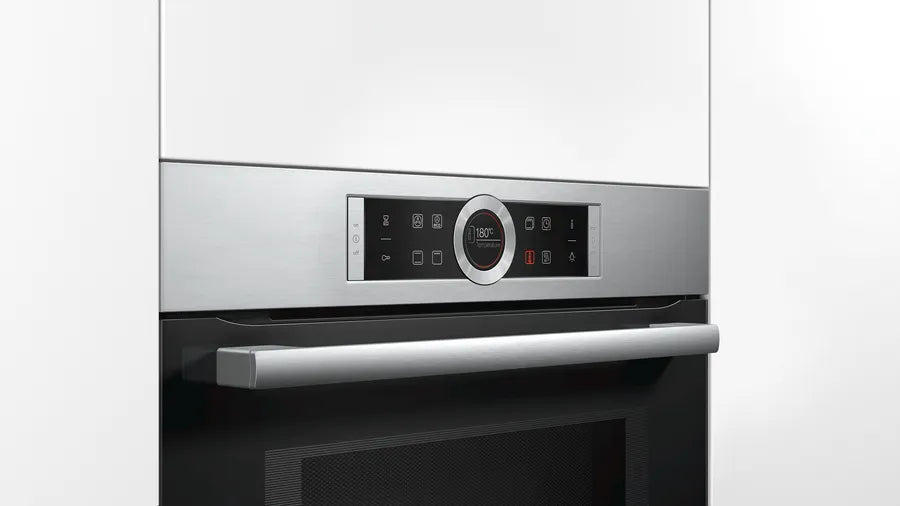 BOSCH Built-in Compact Microwave Oven with Grill - 600mm x 450mmm - Serie 8 - CMG633BS1