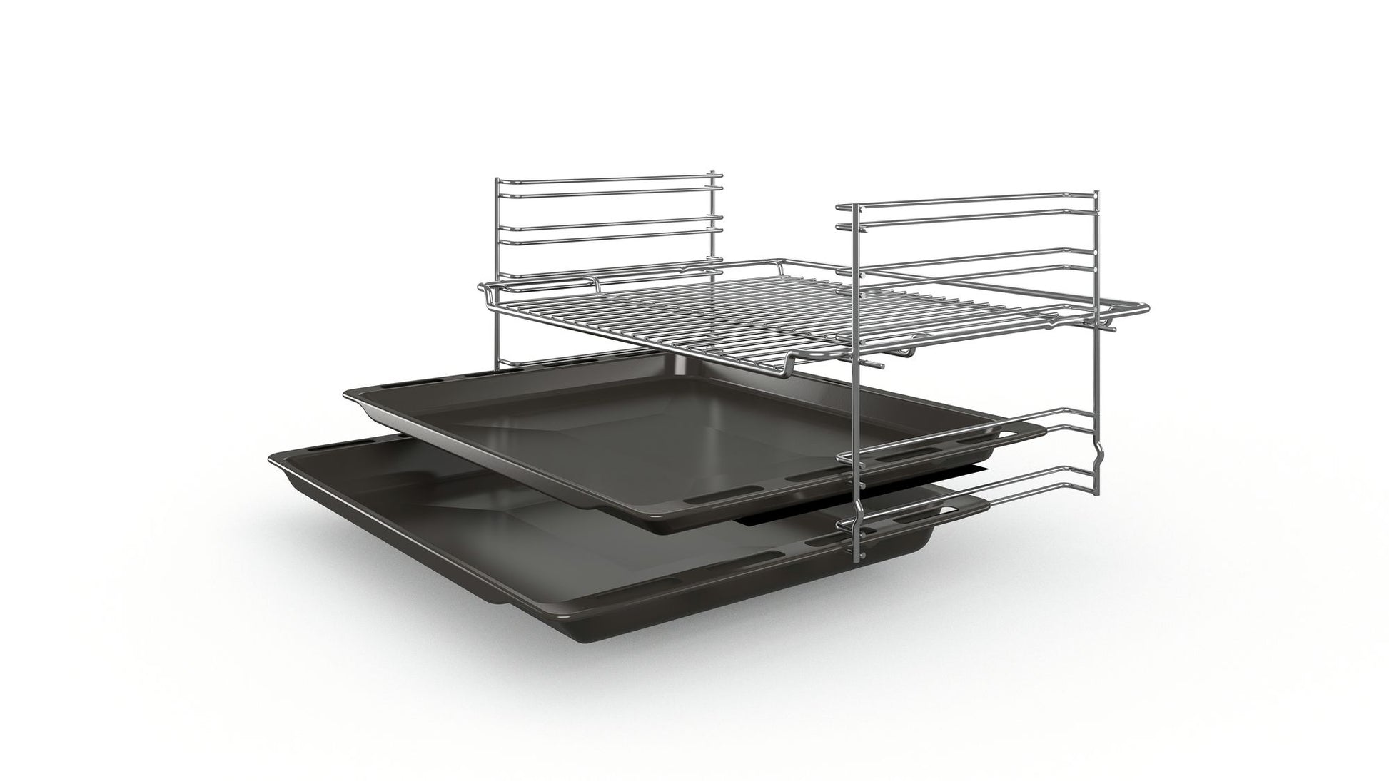 BOSCH 60cm Free Standing Gas Cooker - Stainless Steel - Serie 2 - HGA120E50Z - Artisans Trade Depot