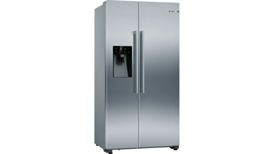BOSCH Side-by-Side Fridge-Freezer - Stainless Steel - 610L / 908mm - Serie 4 - KAI93VI304