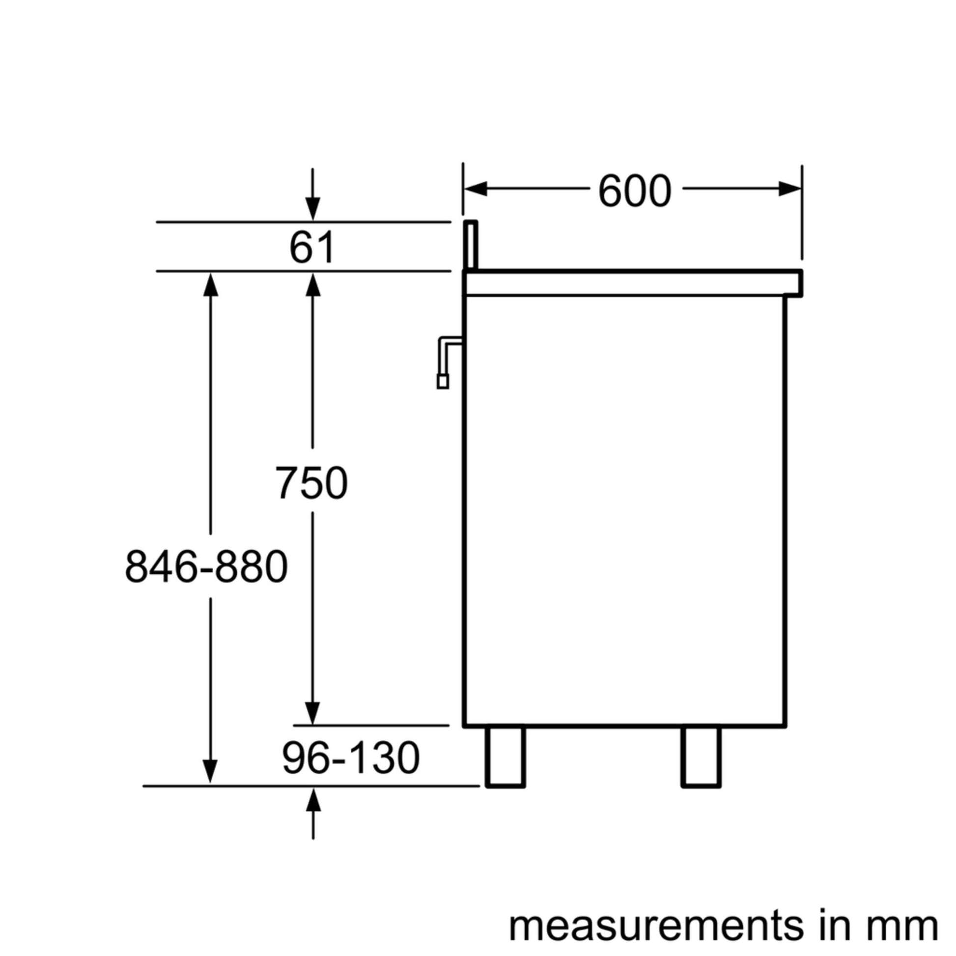 BOSCH 90cm Freestanding Gas Cooker - Stainless Steel - Serie 2 - HSG734357Z - Artisans Trade Depot