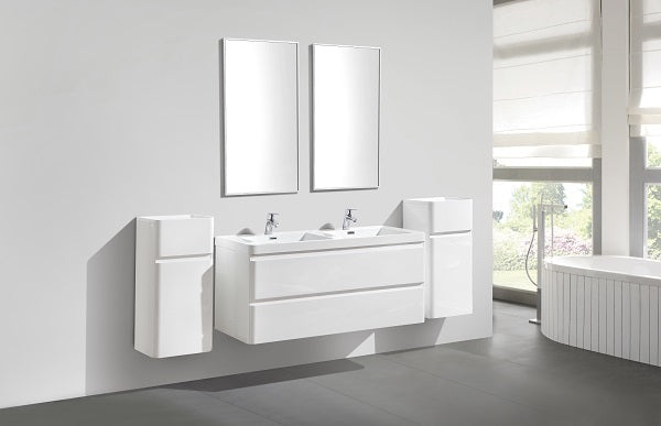Milan 1200 Cabinet Double Drawer & Basin