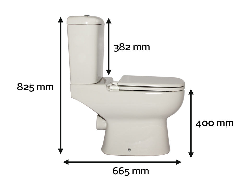 BETTA Mirage Toilet Suite - Top Flush - Artisans Trade Depot