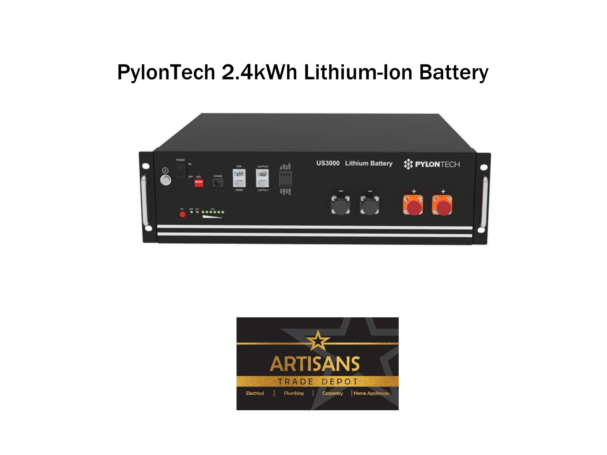 3kW Off Grid Solar Kit 1 - REC - (PV Panels, Inverter & Lithium Ion Battery) - Artisans Trade Depot