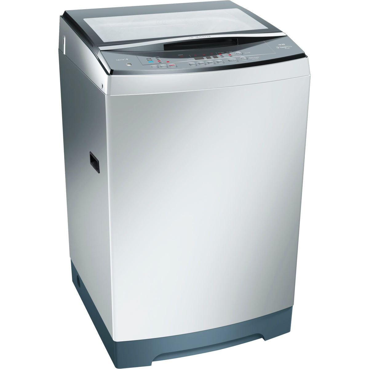 BOSCH Toploader Washing Machine - 13 kg - Silver Inox - WOE135S0ZA