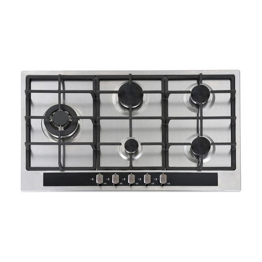 FALCO 90CM Stainless Steel Gas Hob - FAL-SSGH-90