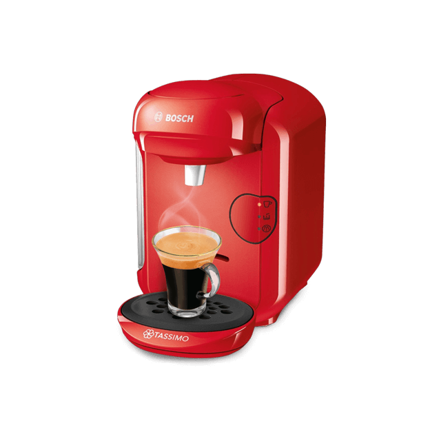 BOSCH Coffee Pods Machine - TASSIMO VIVY 2 - TAS1403GB (RED)
