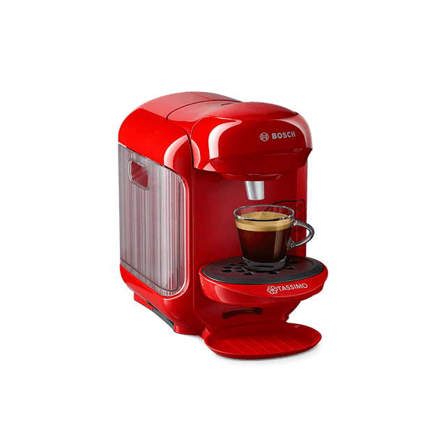BOSCH Coffee Pods Machine - TASSIMO VIVY 2 - TAS1403GB (RED)